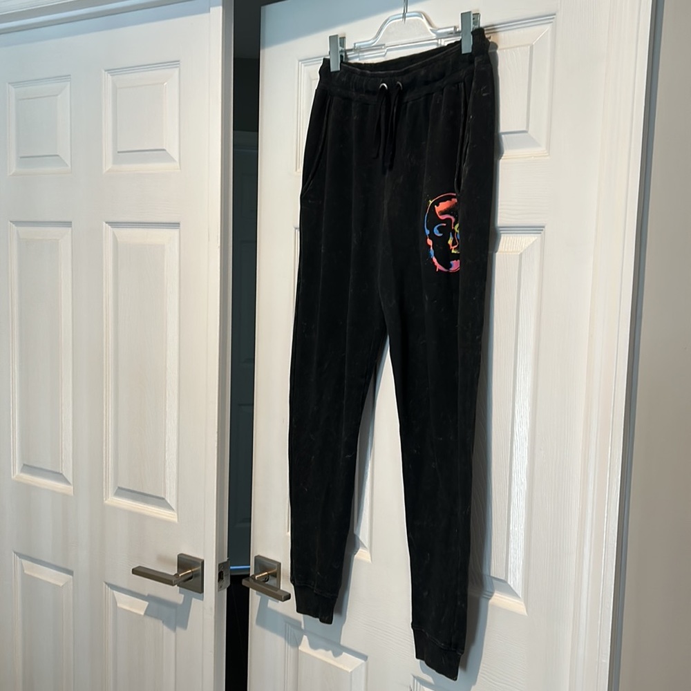 New Without Tags Chrldr Skull Joggers Size Large - image 3